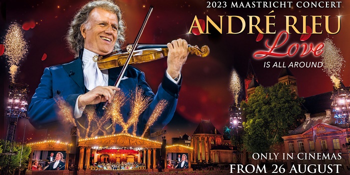 Poster for Andre Rieu 2023 Maastricht Concert: Love is All Around